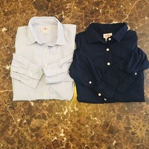 J Crew Haberdashery Button Down Dress Shirt Blouse